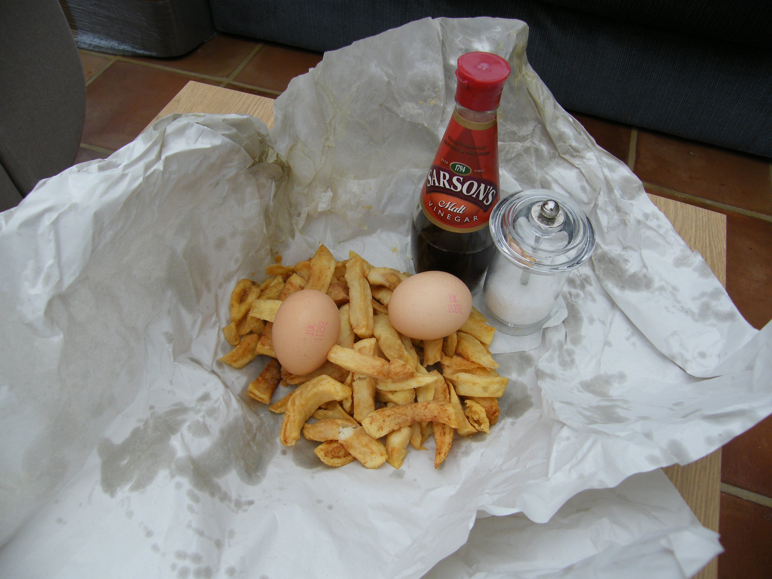 Egg and Chips