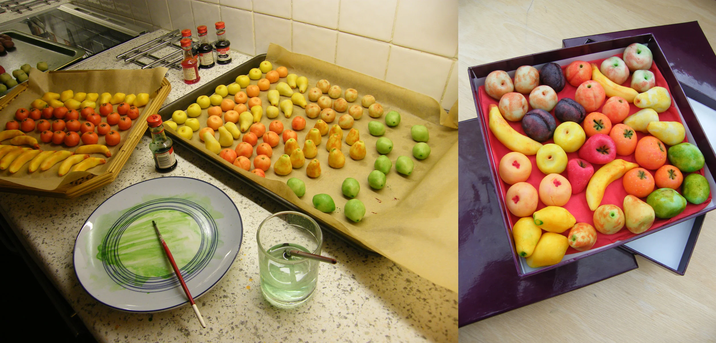 Marzipan Fruits