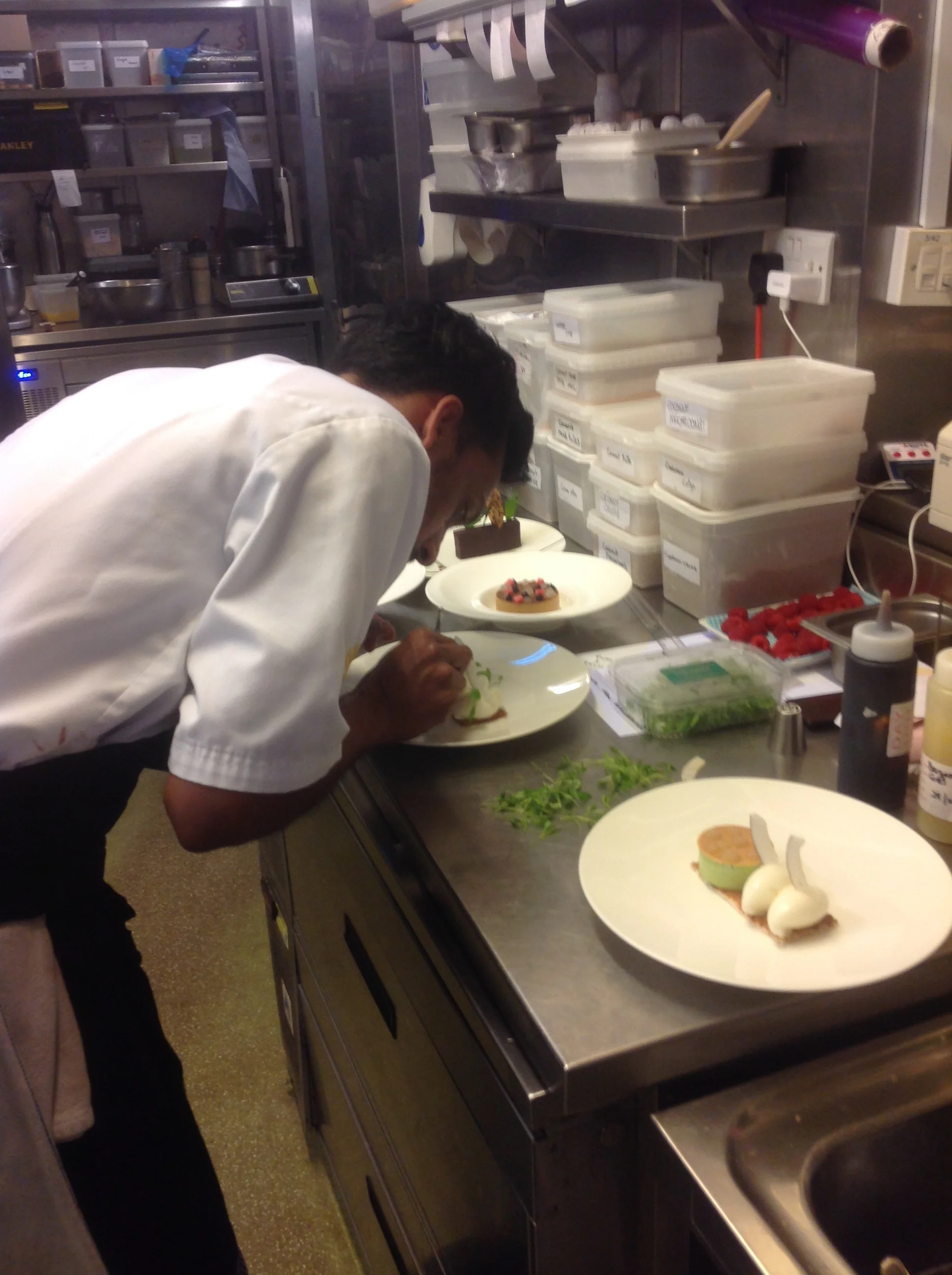 Head Pastry Chef Ashley... Doing Wonderful Things