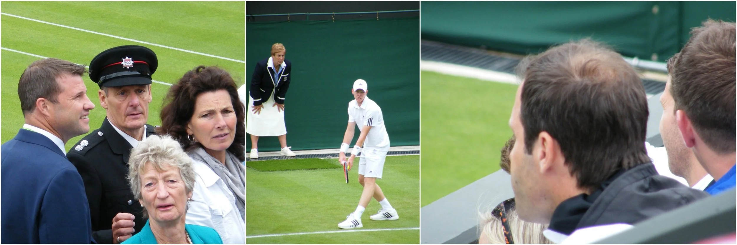 13:05 - No commentating, just spectating from Barry Cowan and a watchful eye from Greg Rusedski who, a short while after, would become Edmund’s coach… for a short while.