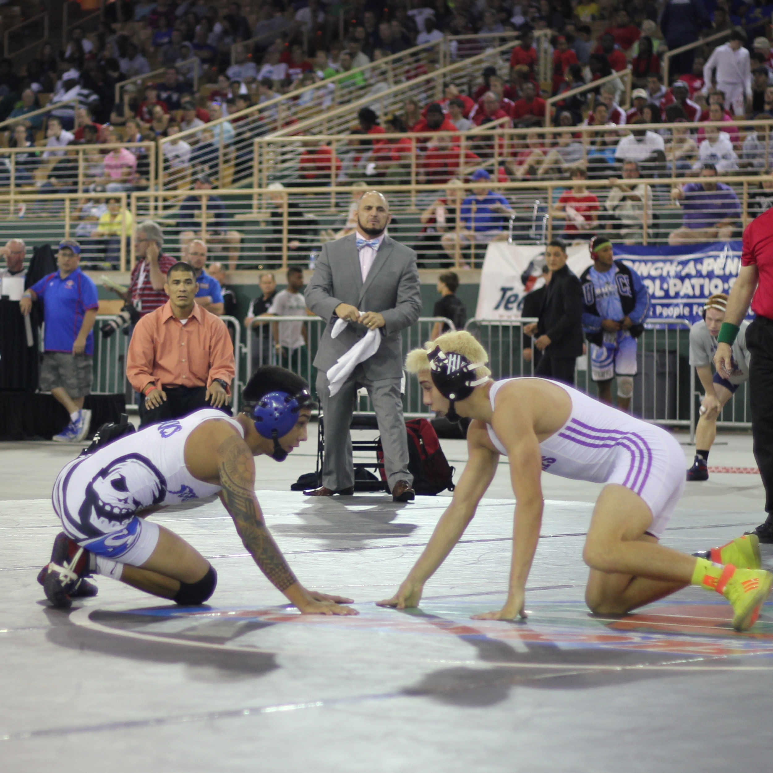 Lugo downed Valdes 2-2 tb1 to win the 2015 3A 126 title