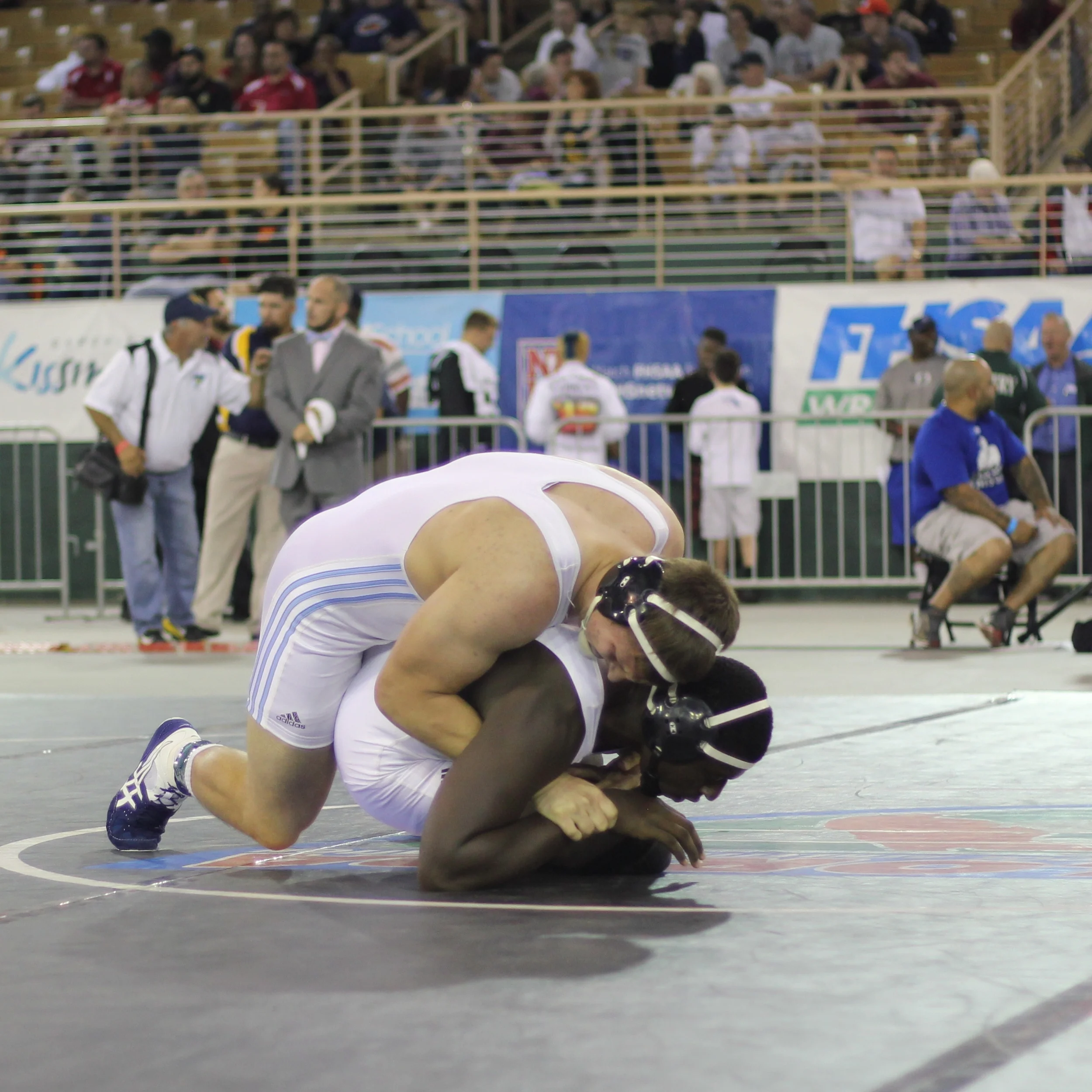 Meeks downed Hamilton 4-1 to win the 2015 3A 220 lb. title