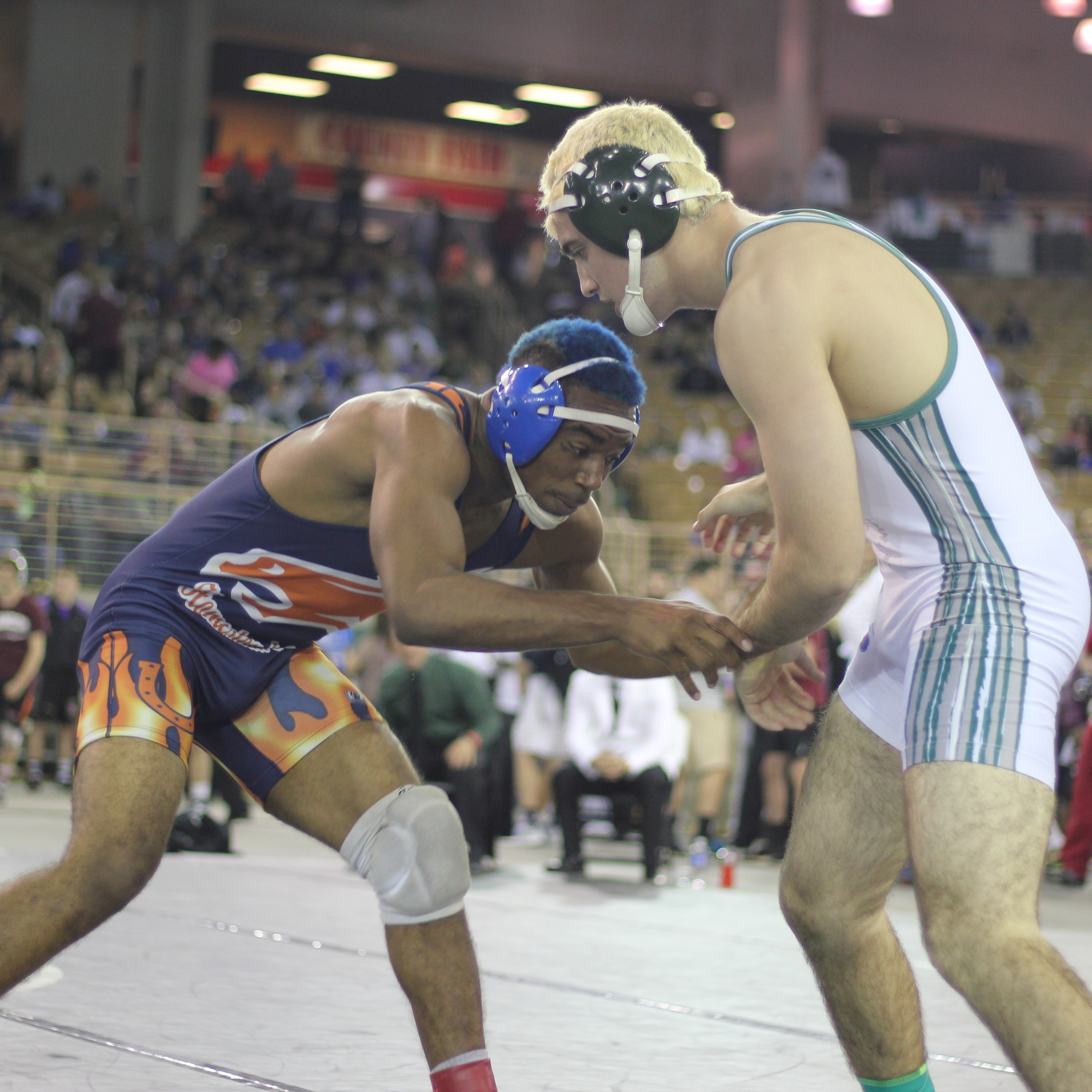 Nadotti beat Norman 6-0 to win the 2015 2A 160 lb. title