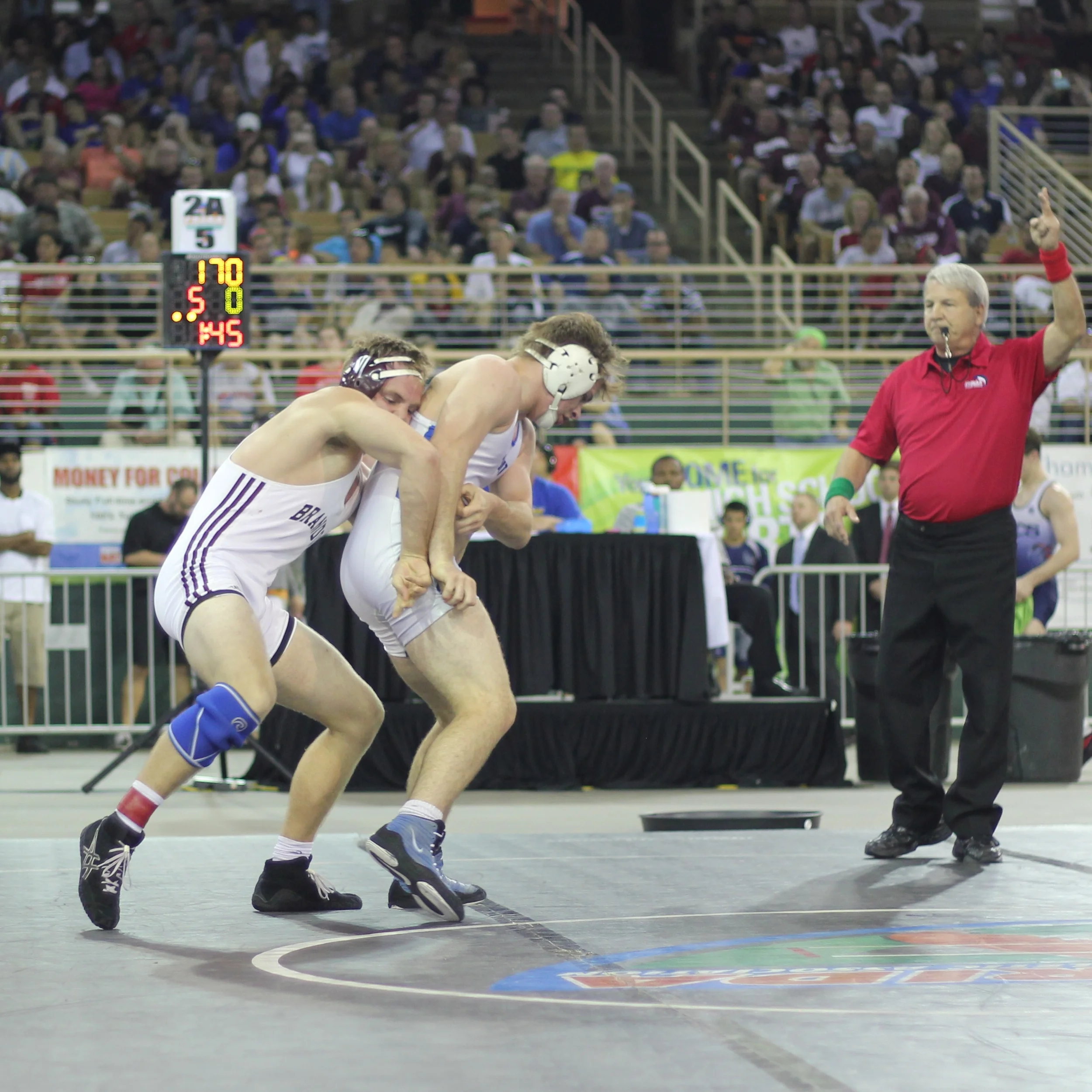 Greene beat Buser 9-5 to win the 2015 2A 170 lb. title