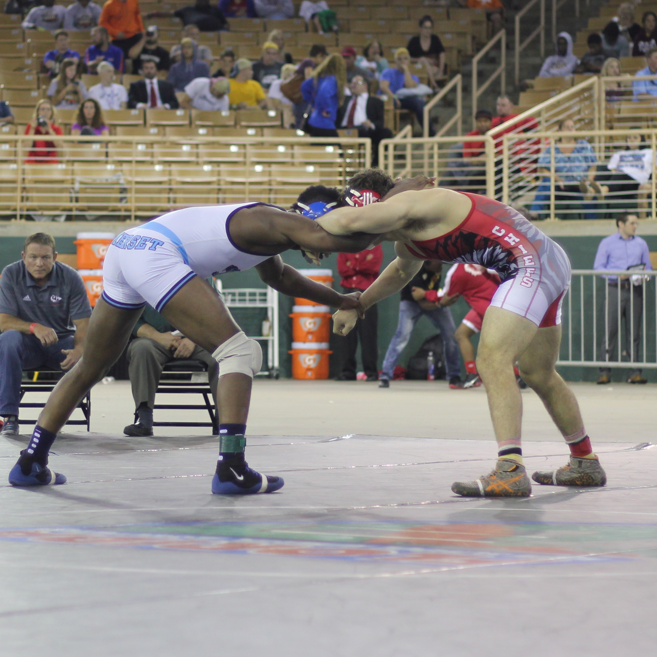 Reggler beat Sannasardo 5-3 ot to win the 2015 1A 182 lb. title