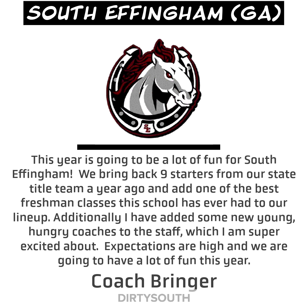 State of the Program South Effingham (GA) — SEWrestle