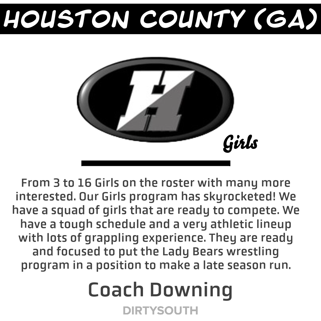 State of the Program Houston County (GA) Girls — SEWrestle
