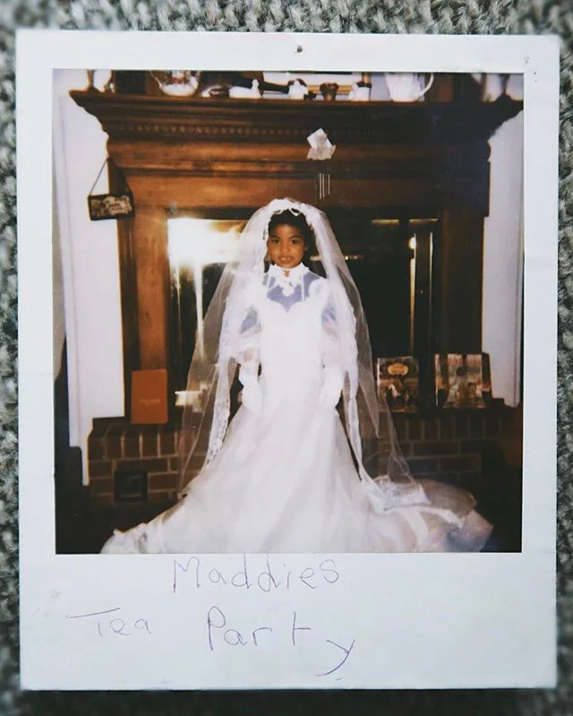 My wedding day circa 1997. 💍👰🏽🍾 #wedding #weddingdress