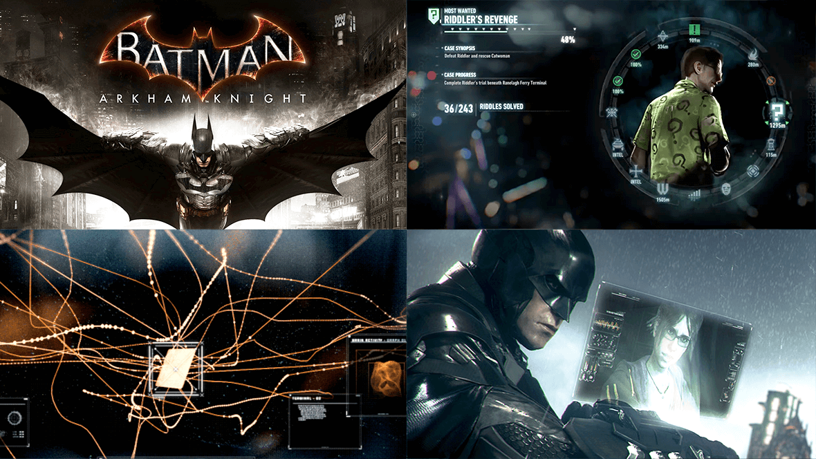 Batman - Arkham Knight UI — HUDS+GUIS