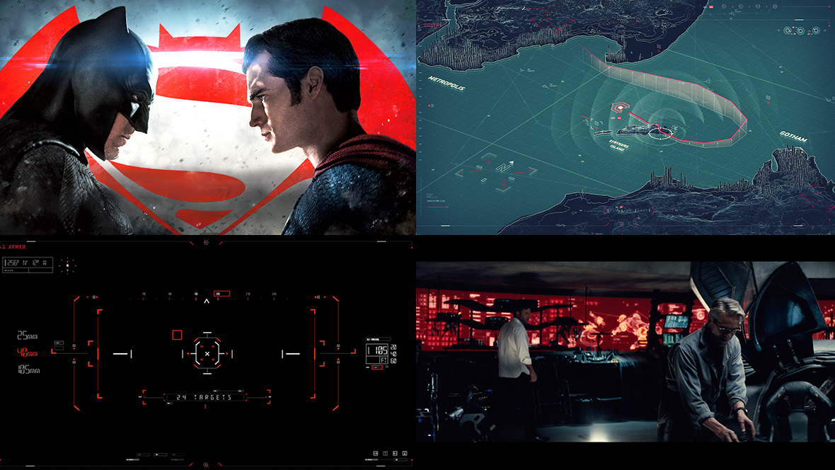 Batman vs Superman: Dawn of Justice - UI Design — HUDS+GUIS
