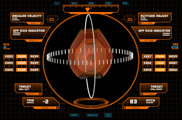 Lost in Space FUI — HUDS+GUIS