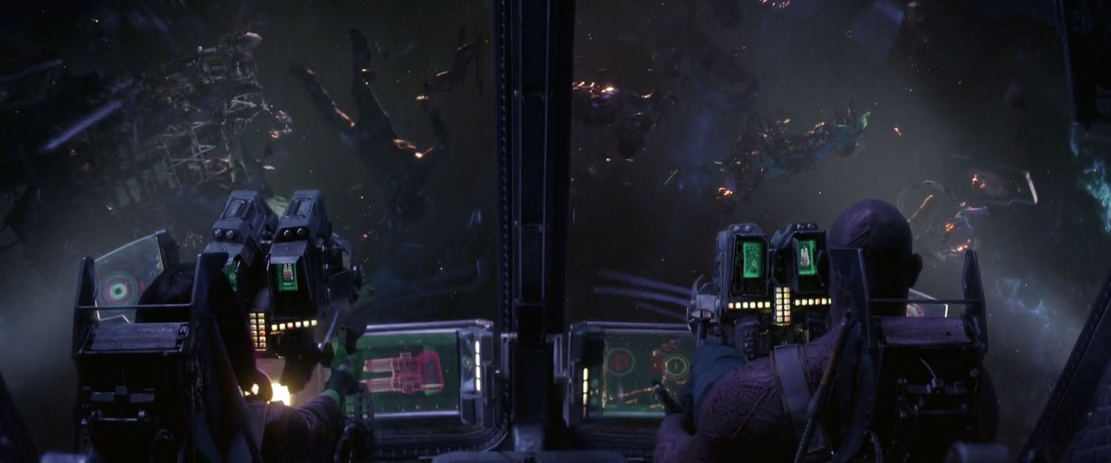 UI do filme Avengers Guerra Infinita.