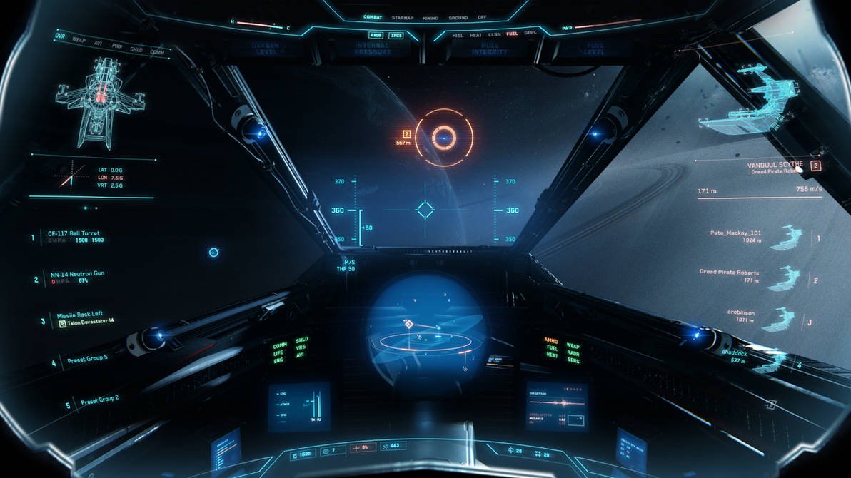 Star Citizen - UI Revisited (part 1) — HUDS+GUIS