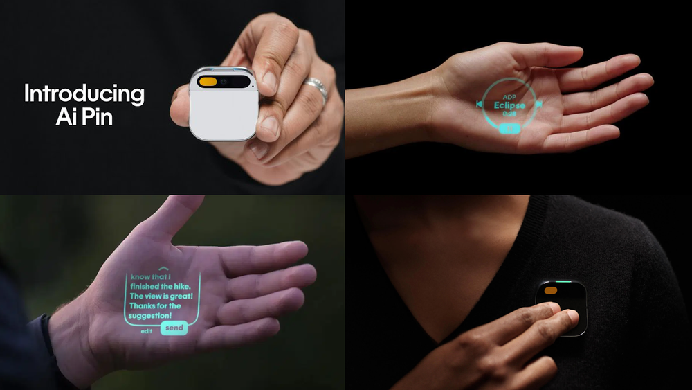 Humane Ai Pin — HUDS+GUIS