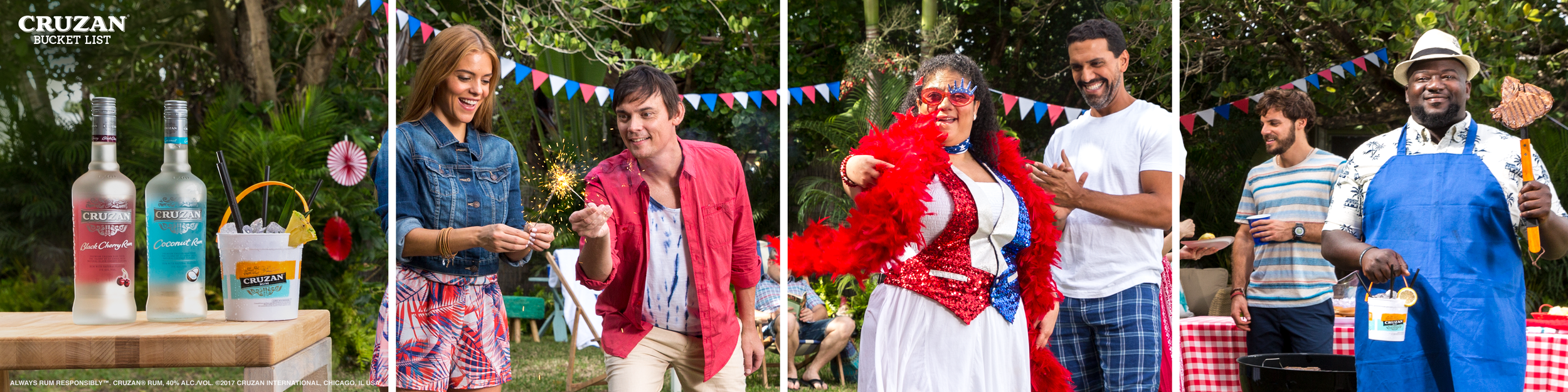 4th of July isn’t all about fireworks, it’s about freedom. So feel free to start checking things off your #CruzanBucketList.