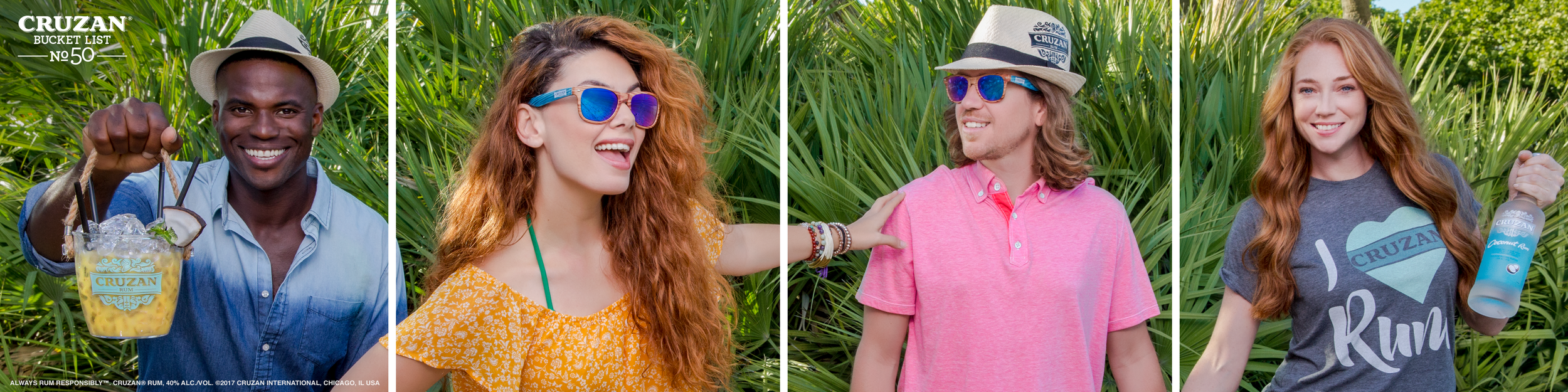 Bucket list No. 50: Show off your summer style ✔️ #CruzanBucketList