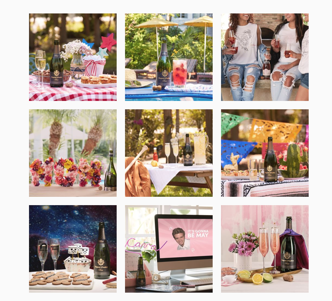 Click to view social media content