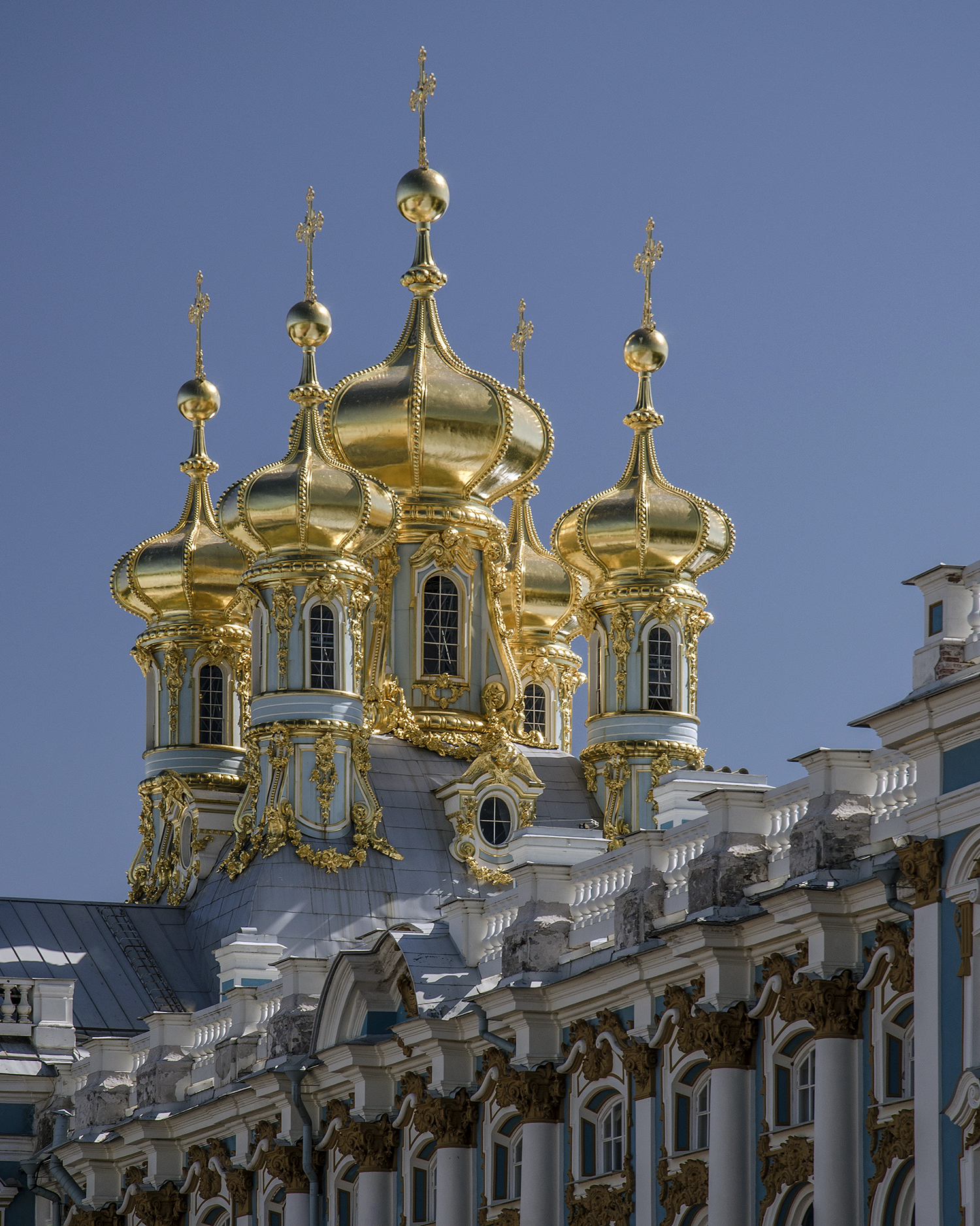 Palazzo di Caterina - Puškin Carskoe Selo - Villaggio dello Zar - Russia 