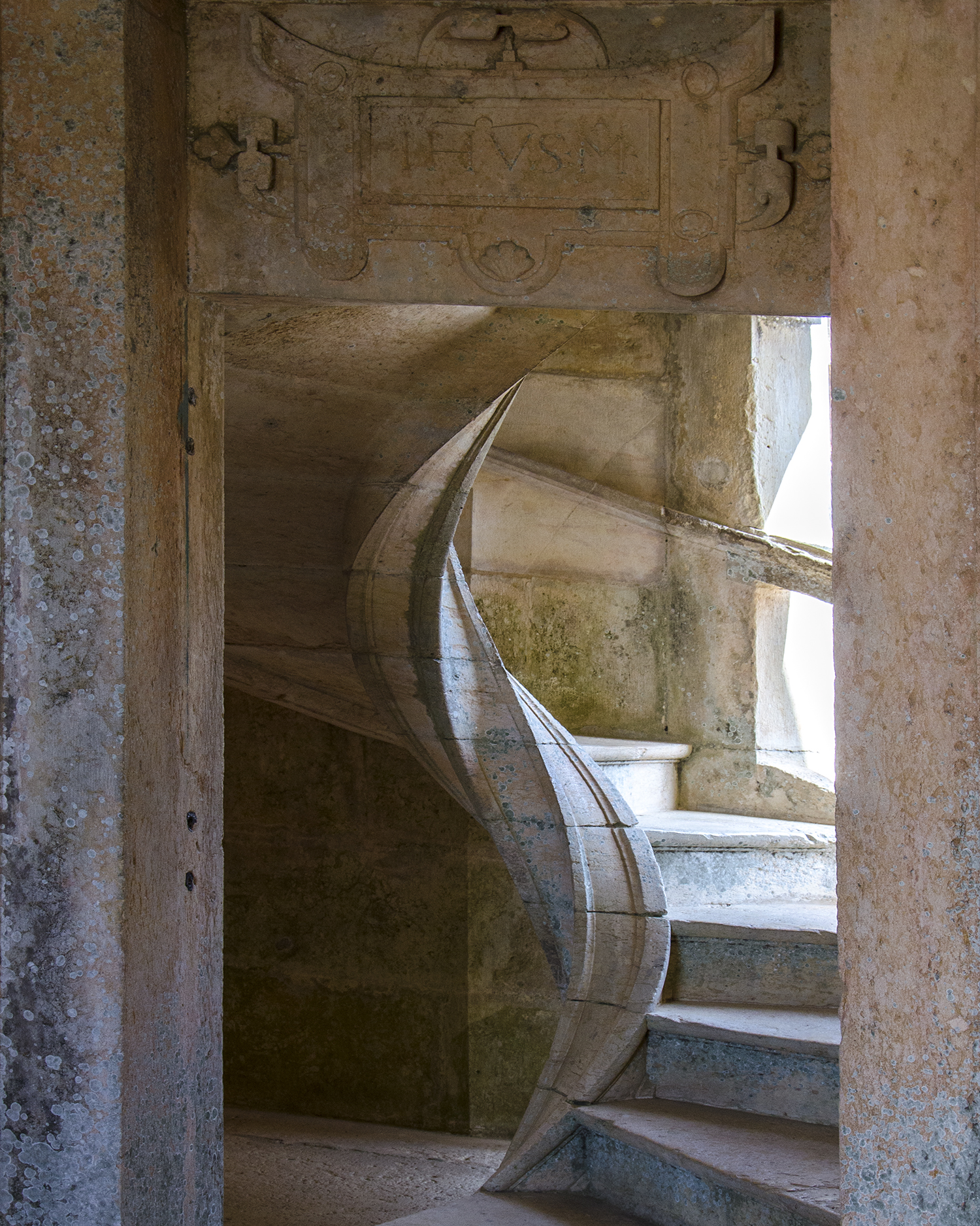 scala a chiocciola convento dell'ordine di cristo Tomar-6819.jpg