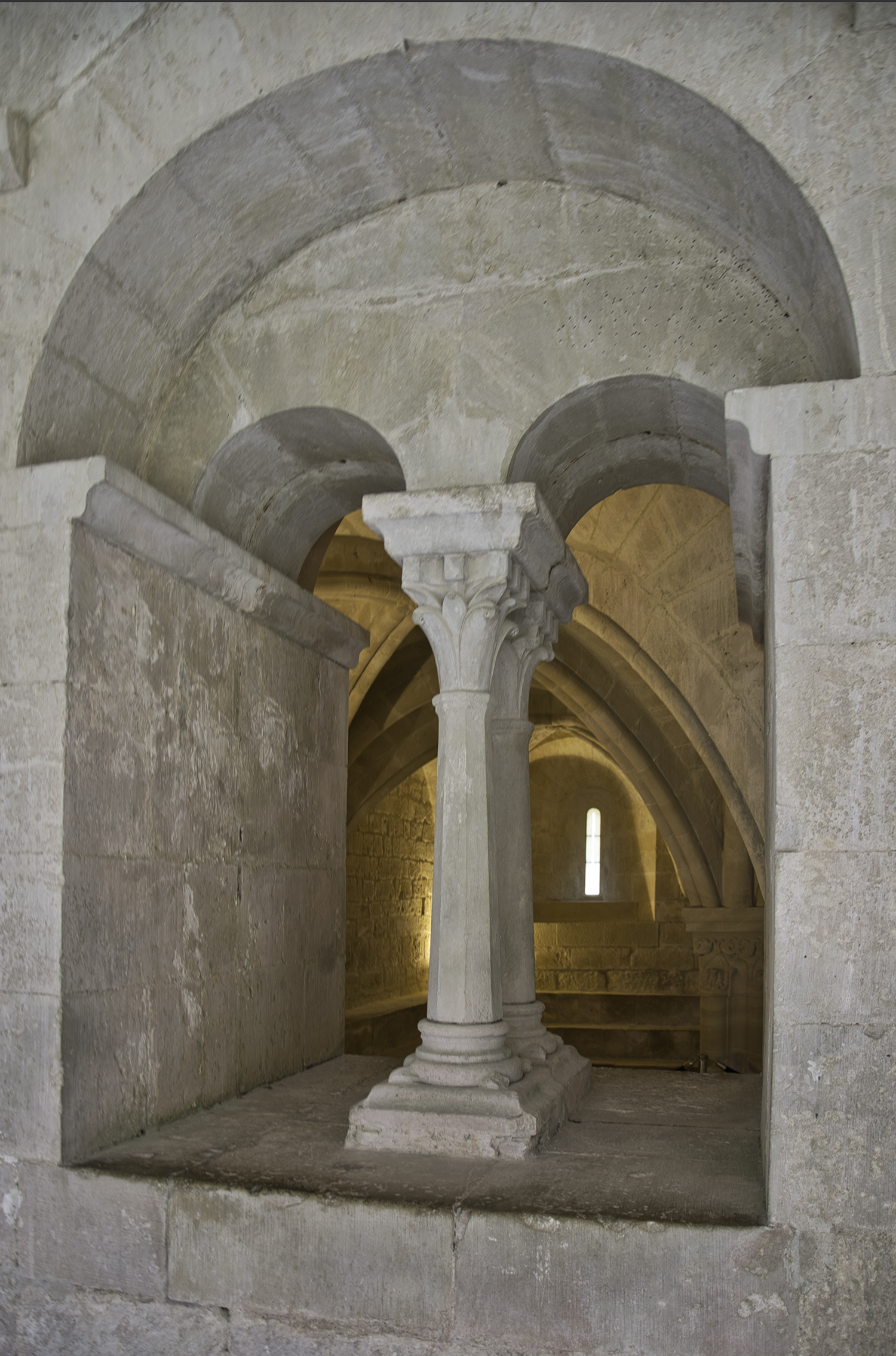 Bifora Sala Capitolare - Abbazia di Sénanque - Provenza - Francia