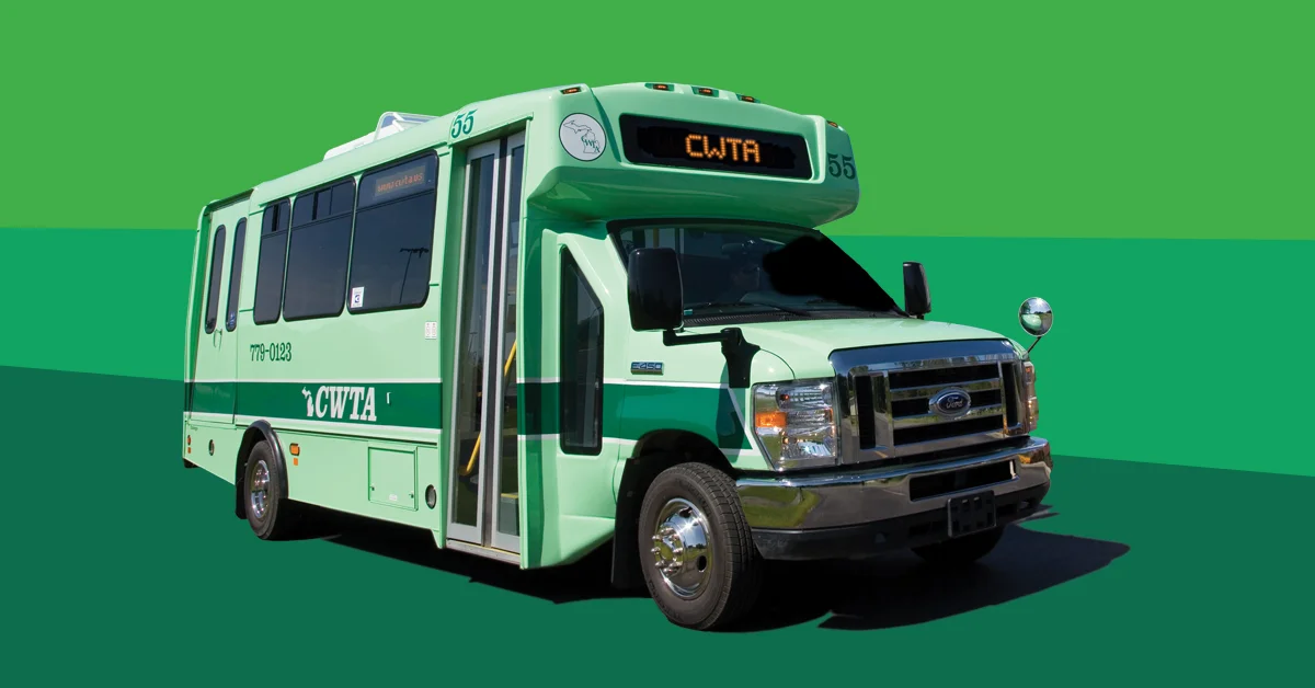 picture of a wexexpress bus.