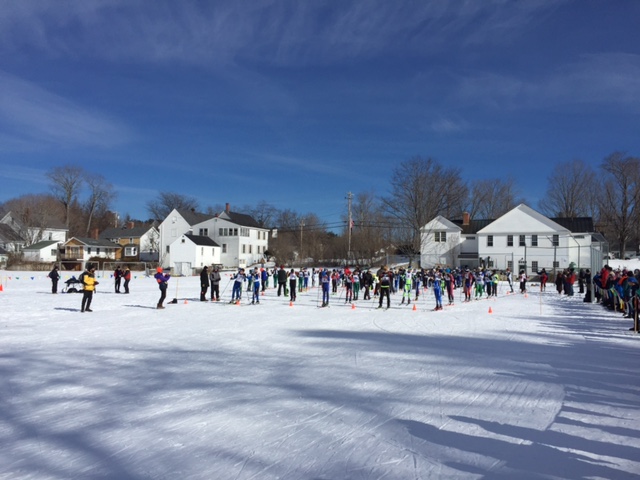 Start of Boys Individual Skate Race
