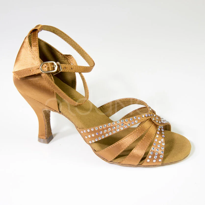 Jen Flare Salsa Heel — Central Coast Dance