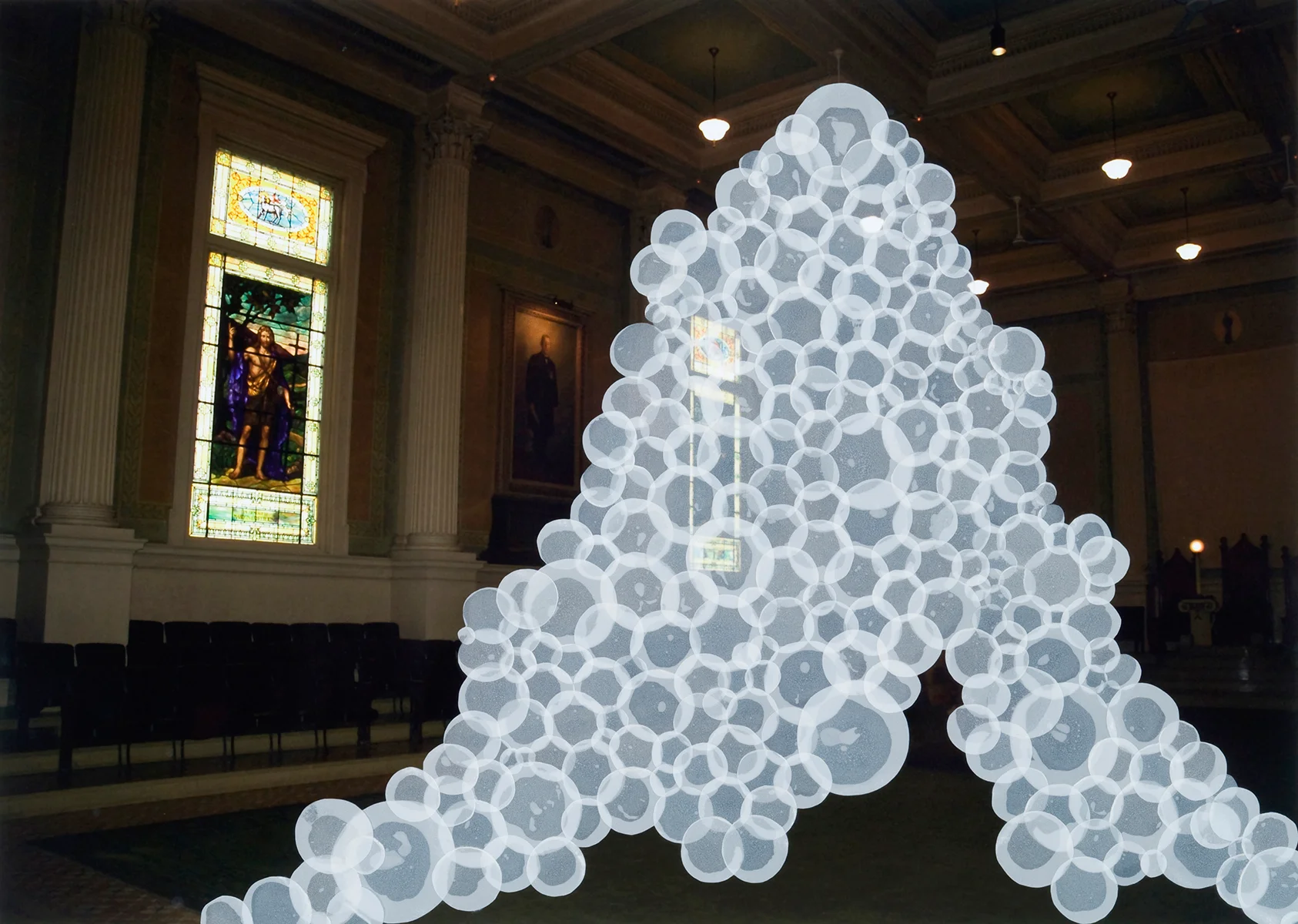 Corinthian Hall Installation Collage