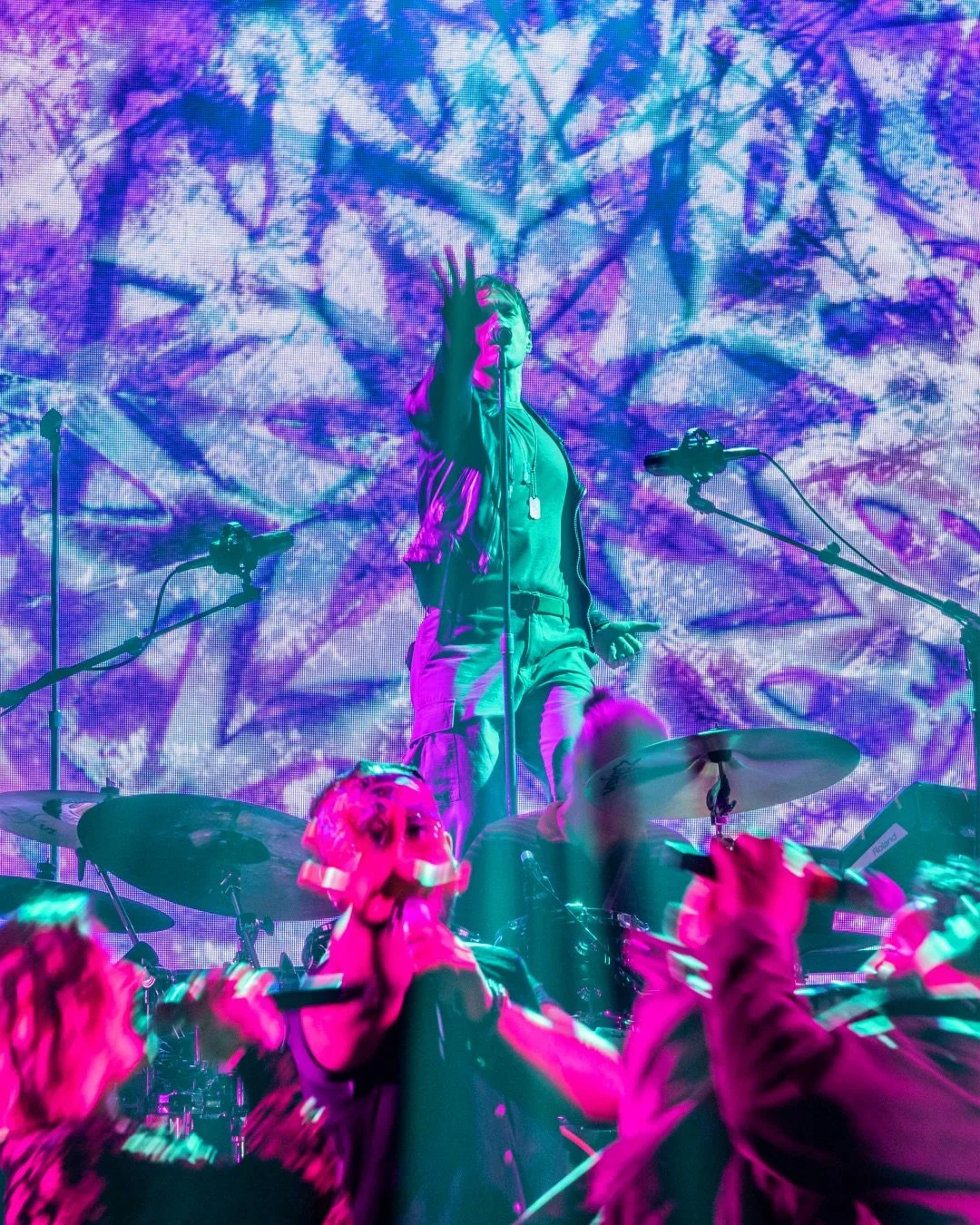 Rolling Thunder 
New World Stages, July 2025

by Bryce Hallett 
directed by @kennethferrone 
scenic design by @wilsonchindesign 
costume design by @andrealauerstudio 
lighting design by @jakedeg 
sound design by Mike Tracey
projection design by @cait