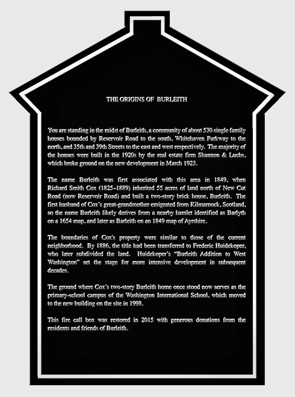 Call Box Restoration Underway: Donate Today