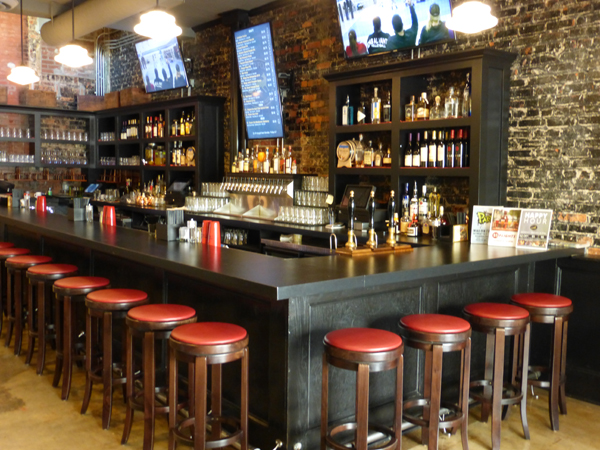 During the 4 to 7 pm happy hour, beer prices are reduced by $2.
