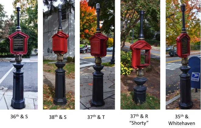 Burleith Celebrates Call Box Restoration