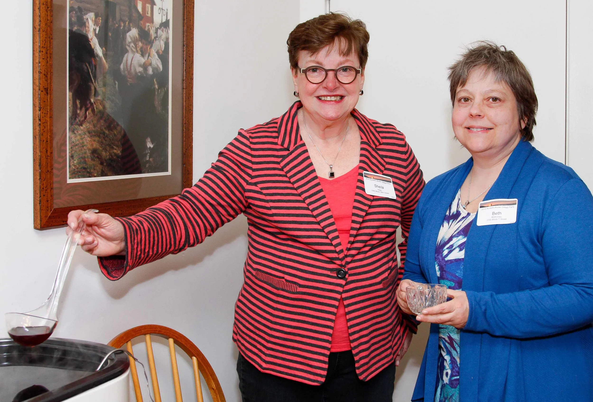 sheila hagy and beth mckinney. Photo by Alex Frederick.