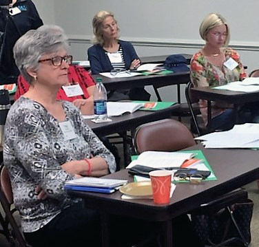 volunteers undergo specialized health-services training.