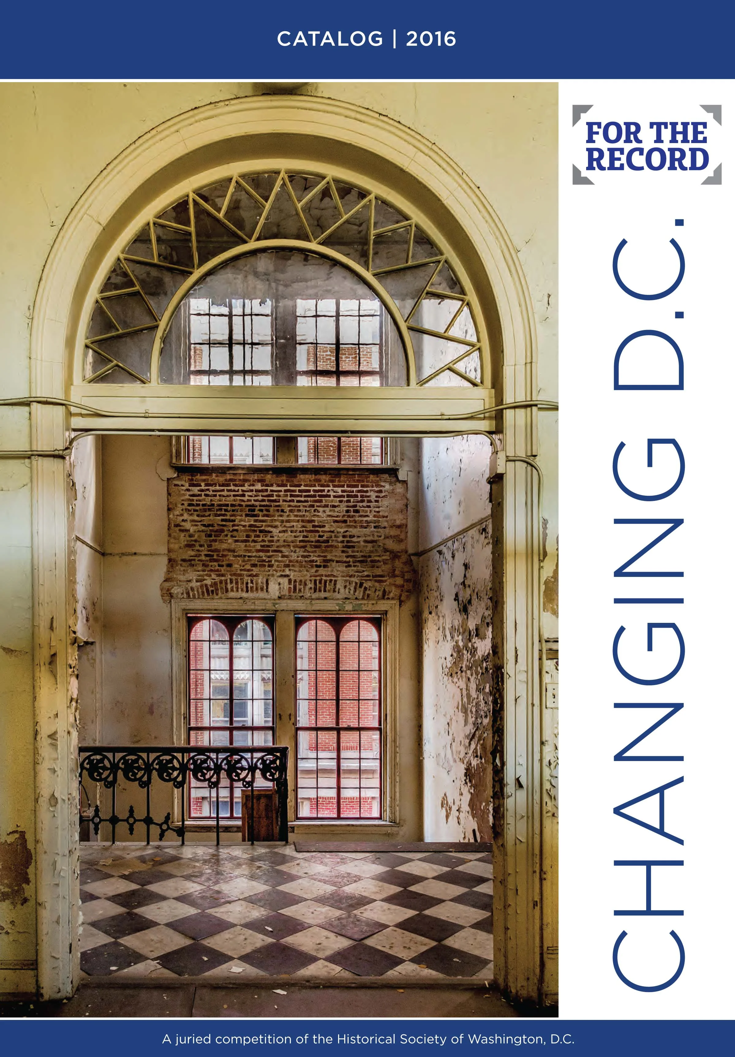Available through Amazon , The 12-page catalog showcases depictions of DC neighborhoods through photographs, paintings, drawings, and other 2-d media.