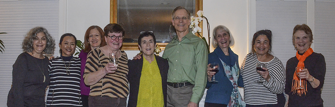 Pot Luck Dinner at home of Pat Davies - Jan 6, 2017