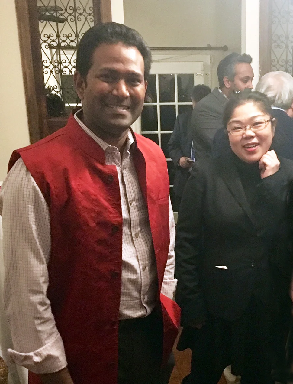 Kishan Putta and Kay Langenbacher.