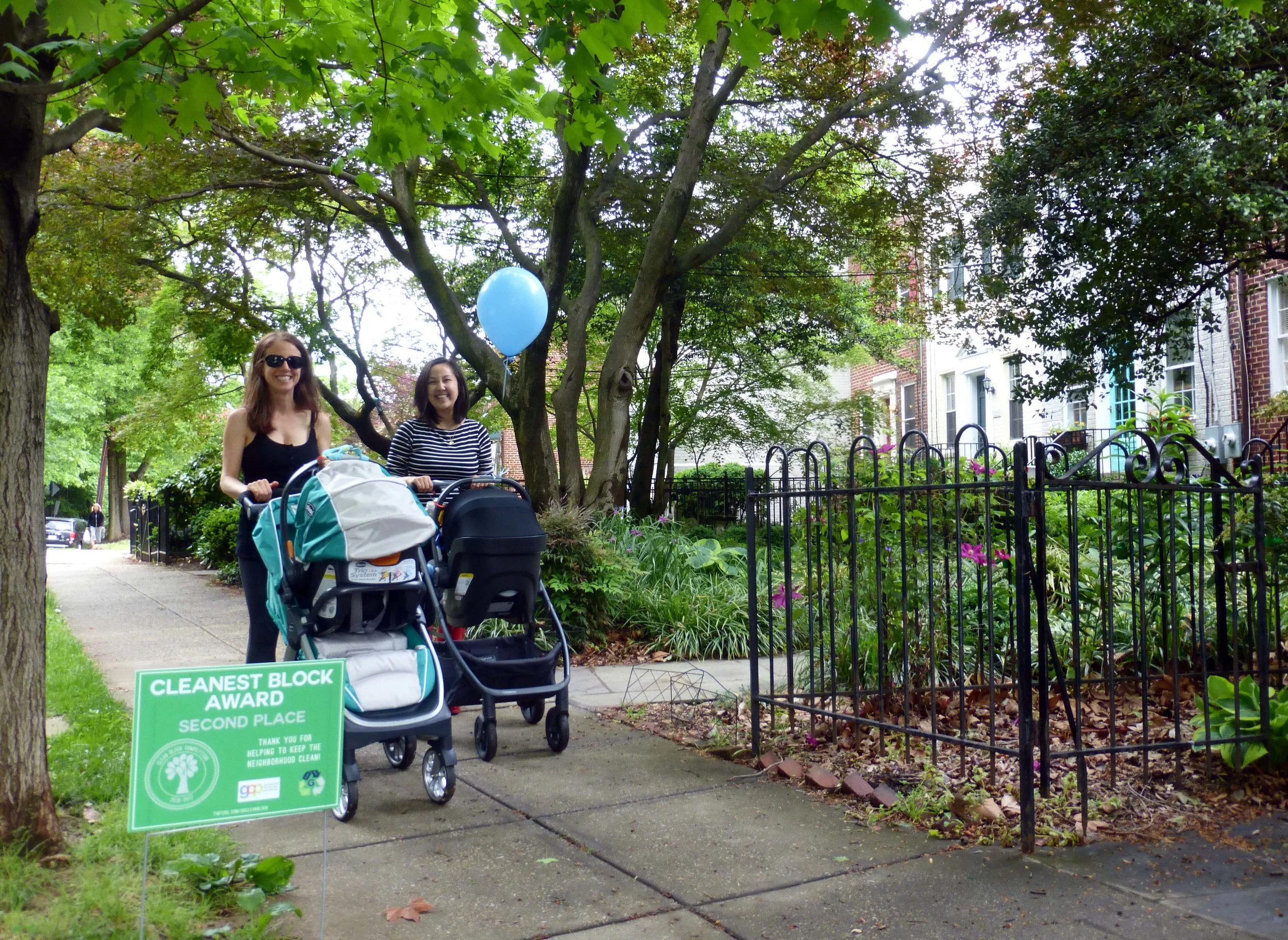 The 3500 block of Whitehaven (even) earned a Silver Award.