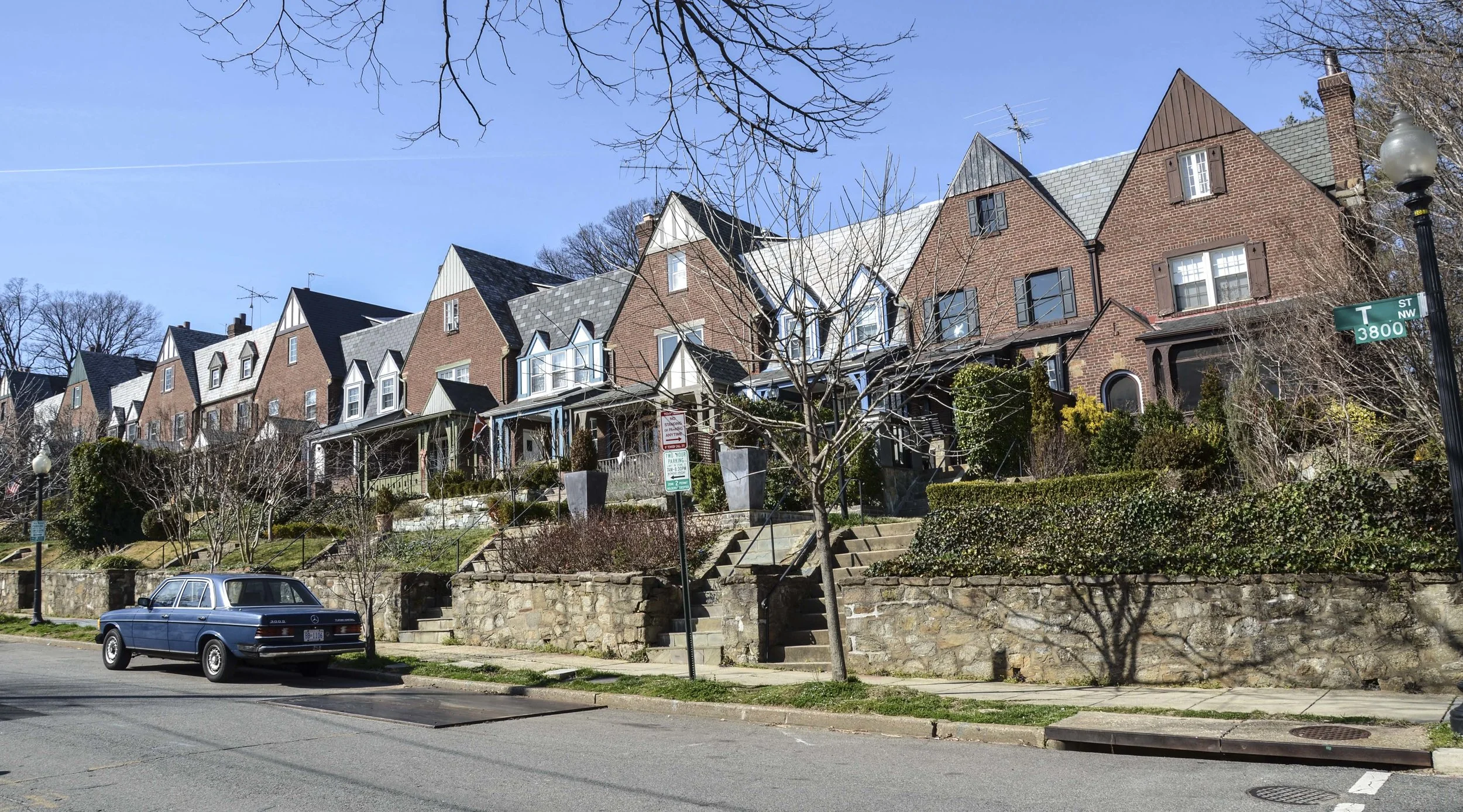 3800 block of T Street, north side. Photo by Linda Brooks.