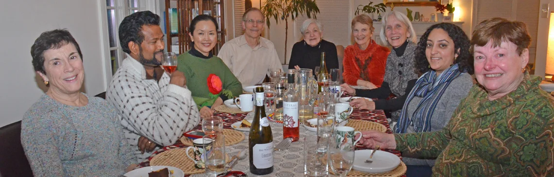 Pot Luck at Home of Pat Davies - Jan 5, 2018