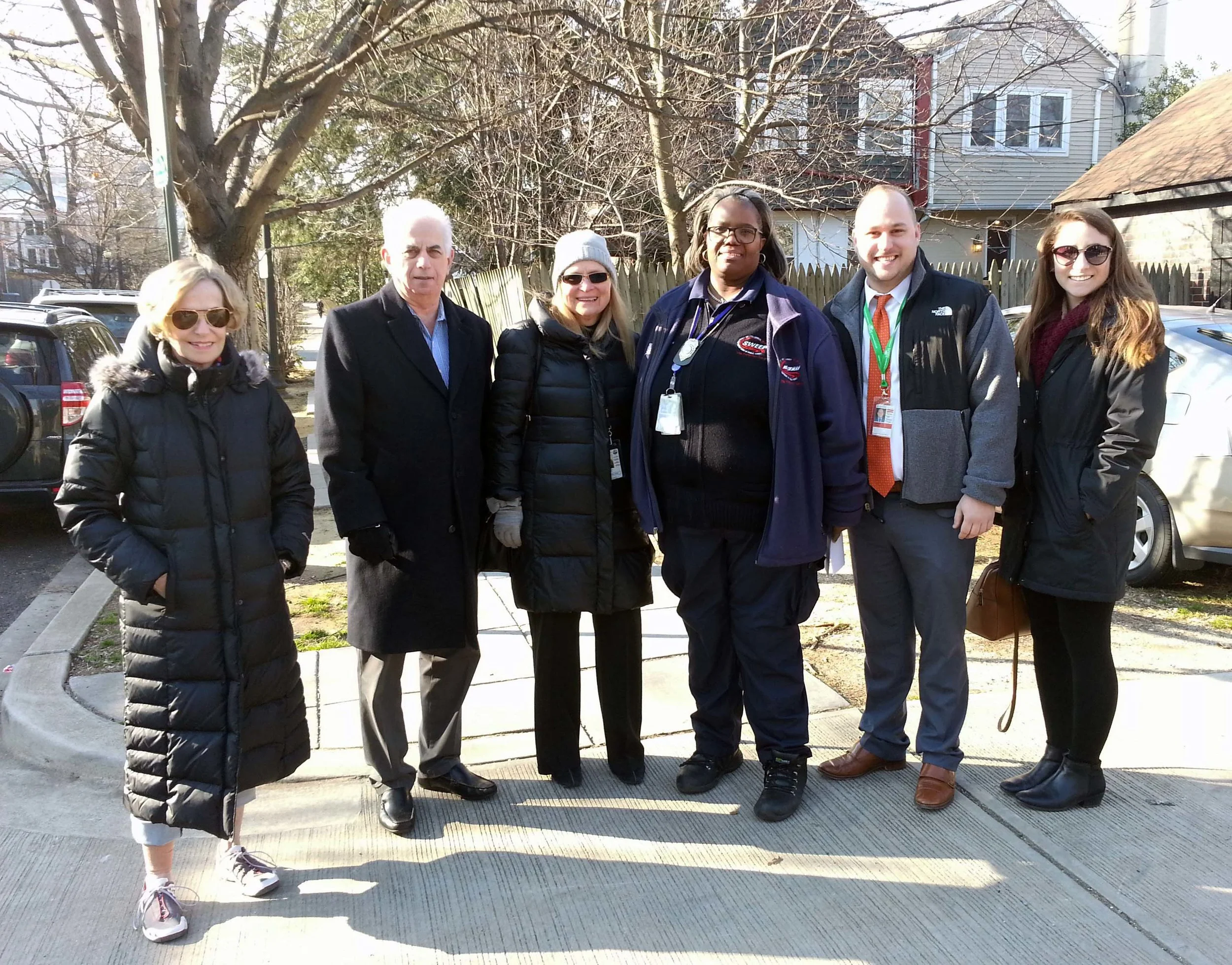 An initial meeting to discuss the citations was held on March 15 with representatives from (left to right) the BCA, ANC 2E, the Office of Councilmember Jack Evans, DPW, the Office of the Mayor, and GU's Office of Neighborhood Life. A handful of neighbors also weighed in.