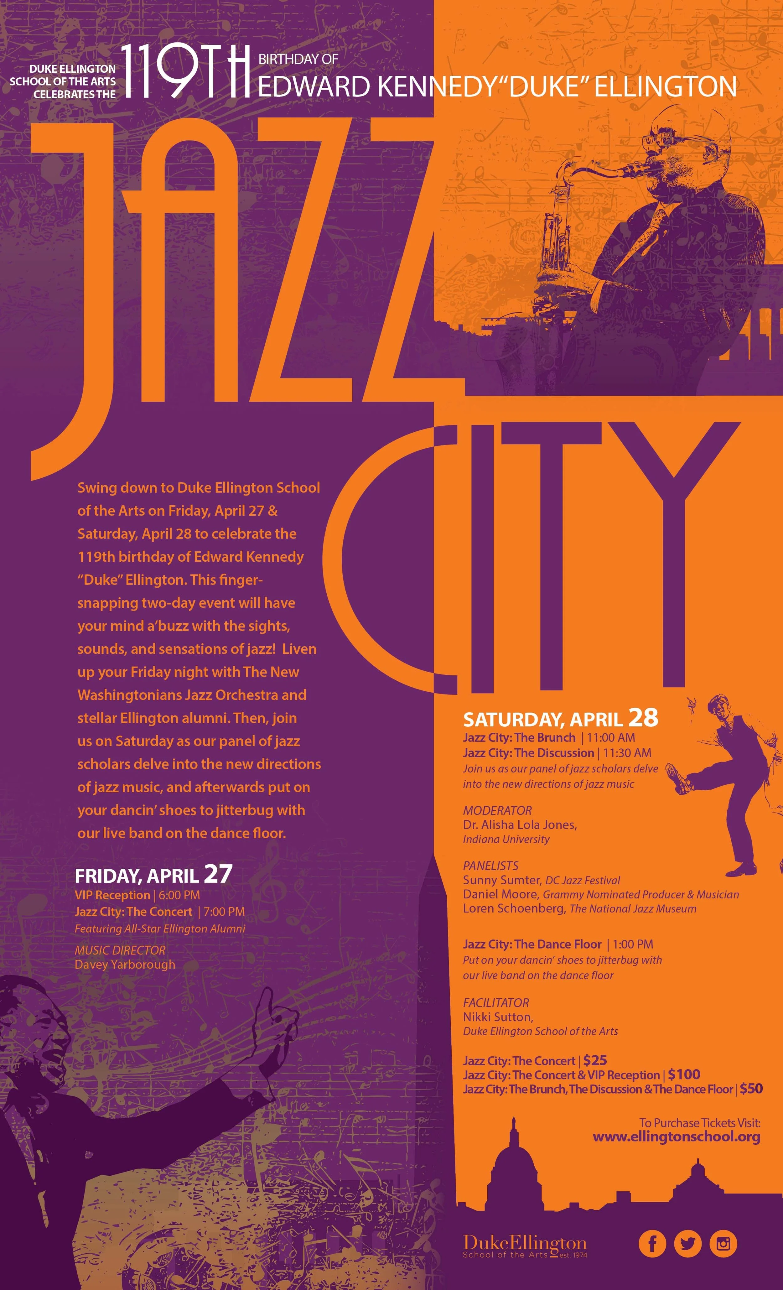 Jazz City, April 27–28