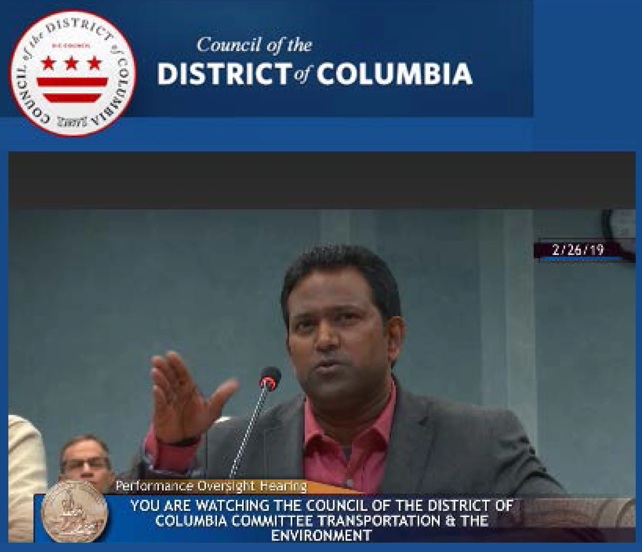 Kishan Putta relates noise and vibration issues that some burleith residents experienced during green alley construction.