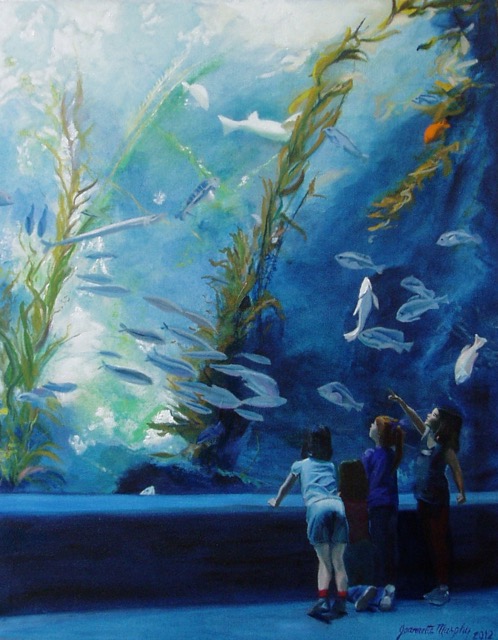 At the Aquarium by Jeannette Murphy.