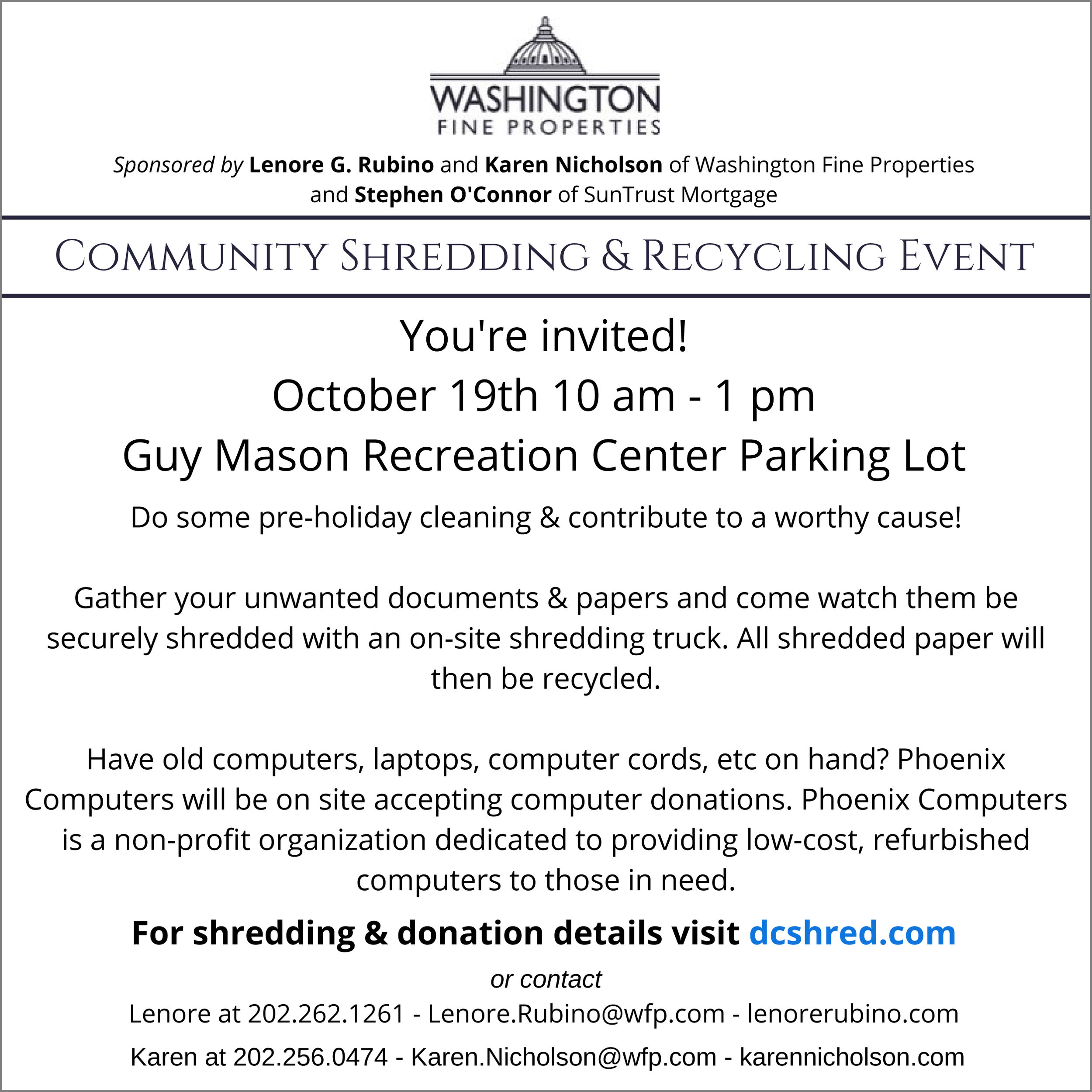 Shred Event: 10/19