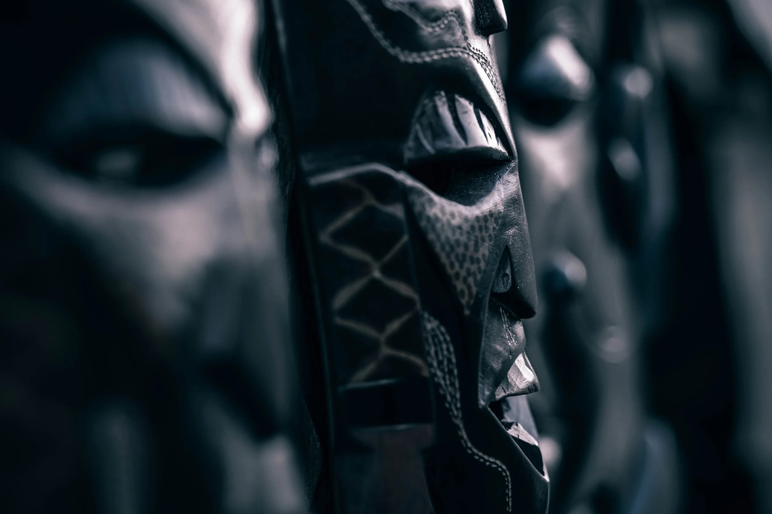 Powerful mask. Photo by Igor Ovsyannykov .