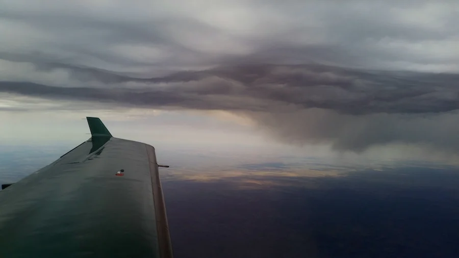 Fierce storm near Tjuntjuntjara. Pic ©Claudia Jocher 2019.