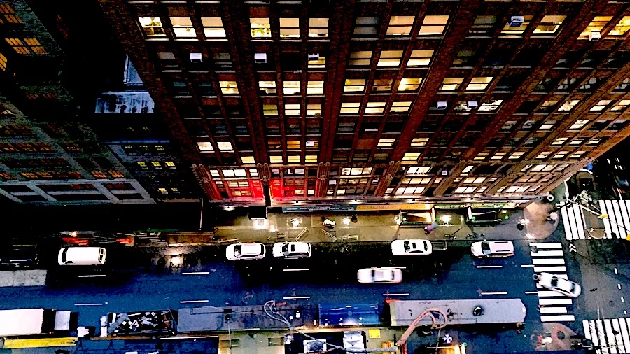 The view from Floor 22. Photo by author.