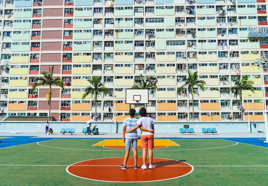 Someone who cares makes the world a better place. Pic from Hong Kong by Dan Gold .