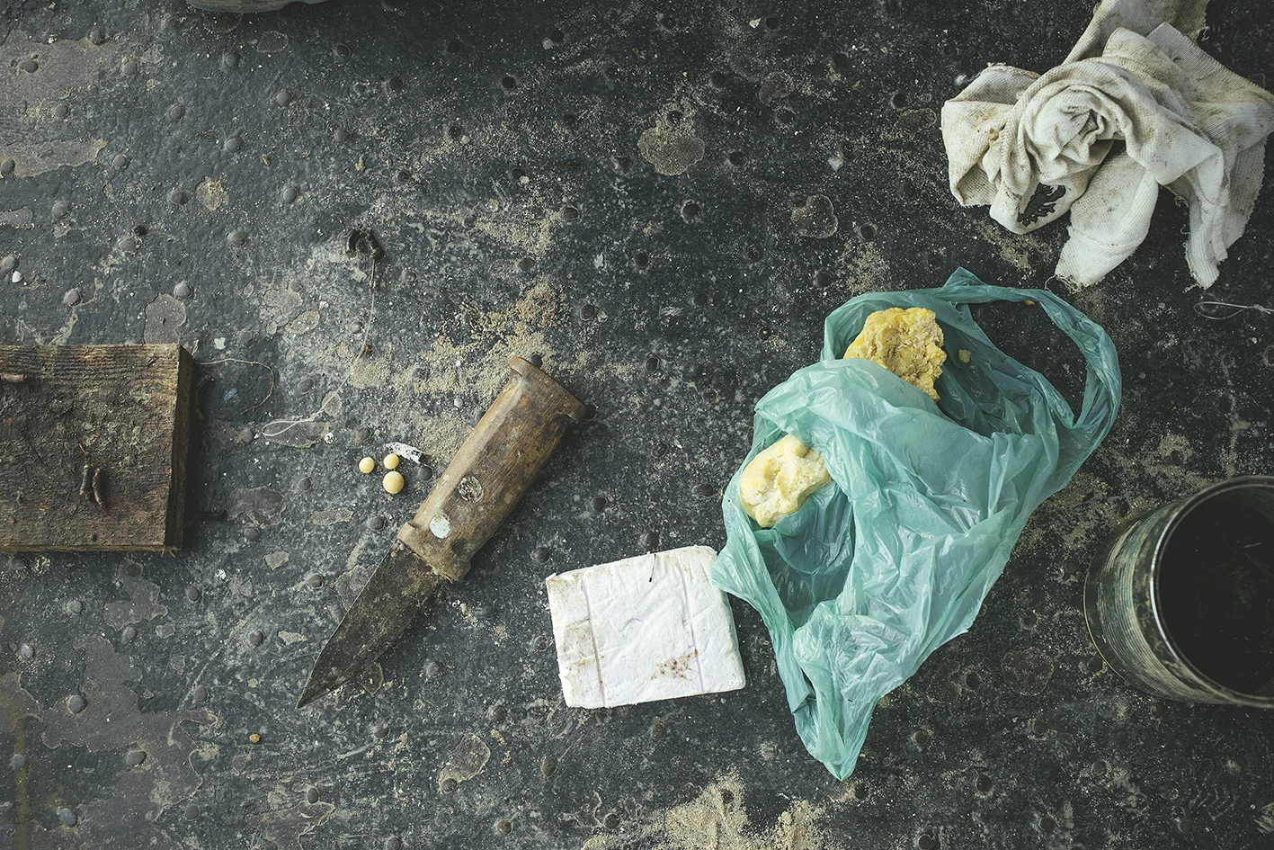 Fisherman´s equipment, Periprava, Romania, 2015